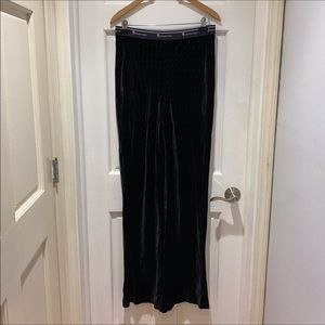 Alexander Wang Velvet Pant In Black Size Large